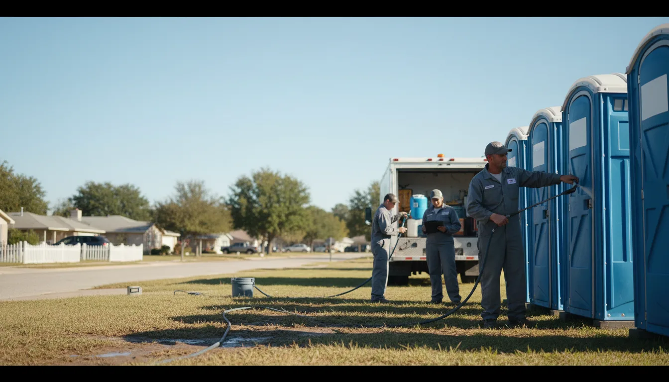 Long-Term Portable Toilet Rental in Kennard, TX near me